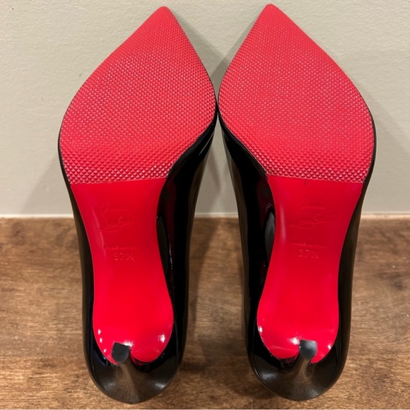 Christian Louboutin patent pigalle follies 100mm - Picture 7 of 10